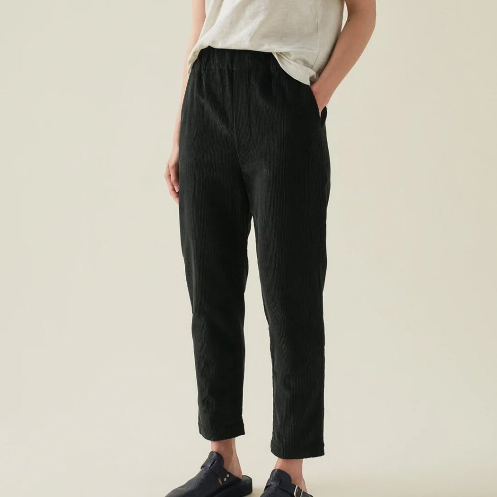 TOAST Gabi Organic Cord Pull on Pants